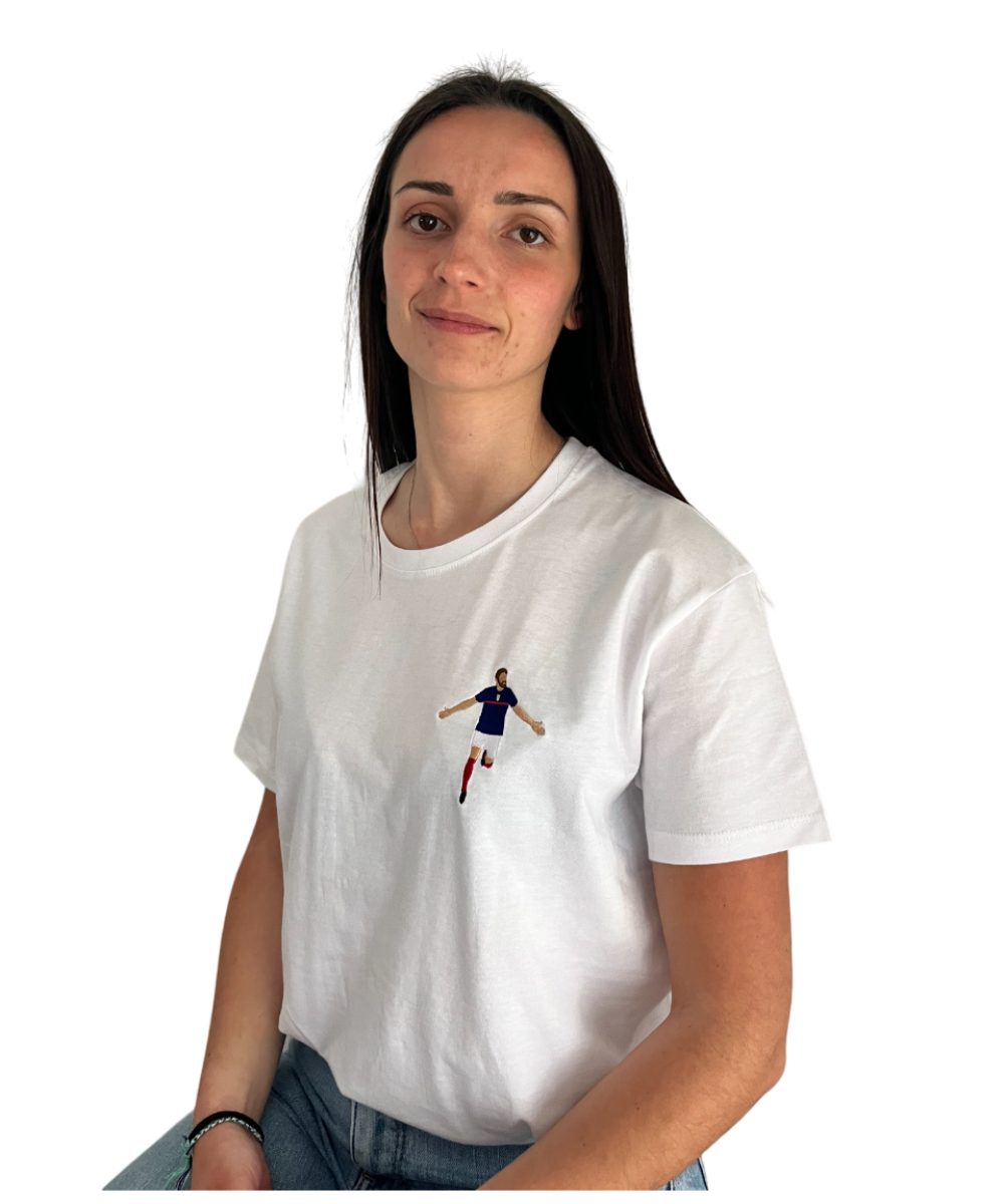 T-Shirt Adulte Blanc Olive