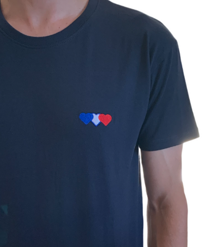 T-Shirt Enfant Marine💙🤍❤️